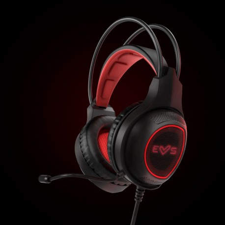 Energy Sistem ESG 2 LASER Auriculares Diadema Negro, Rojo 448791