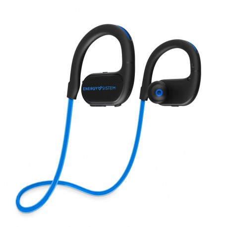 Energy Sistem BT Running 2 Neon Auriculares gancho de oreja, Banda para cuello Azul, Negro 448326