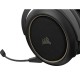 Corsair HS70 PRO WIRELESS Auriculares Diadema Negro, Crema de color ca-9011210-eu