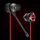 Energy Sistem ESG 1 DUAL DRIVER Auriculares Dentro de oído Negro, Rojo 449132
