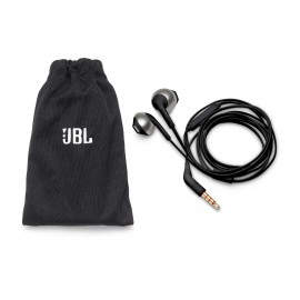 JBL T205 auriculares para móvil Binaural Dentro de oído Negro Alámbrico JBLT205BLK