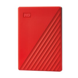 Western Digital My Passport disco duro externo 2000 GB Rojo wdbyvg0020brd-wesn