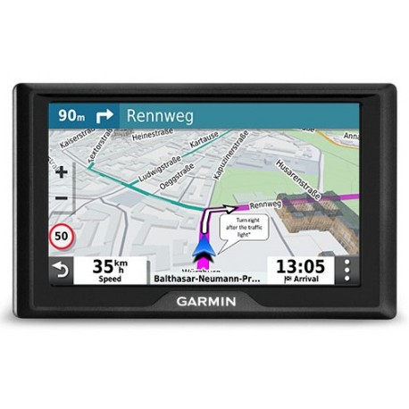 Garmin Drive 52 & Live Traffic navegador 12,7 cm (5'') Pantalla táctil TFT Portátil/Fijo Negro 010-02036-10
