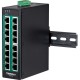 Trendnet TI-PG160 switch No administrado Gigabit Ethernet (10/100/1000) Negro Energía sobre Ethernet (PoE) ti-pg160