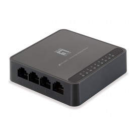 LevelOne FEU-0812 switch Fast Ethernet (10/100) Negro FEU-0812