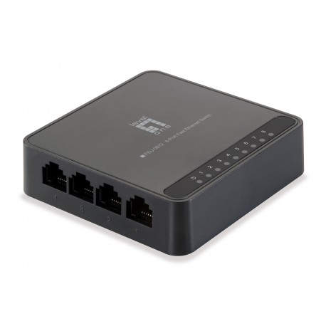 LevelOne FEU-0812 switch Fast Ethernet (10/100) Negro FEU-0812