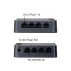 LevelOne FEU-0812 switch Fast Ethernet (10/100) Negro FEU-0812