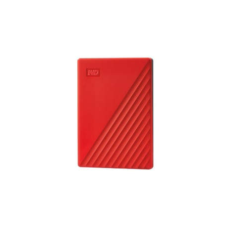 Western Digital My Passport disco duro externo 4000 GB Rojo wdbpkj0040brd-wesn