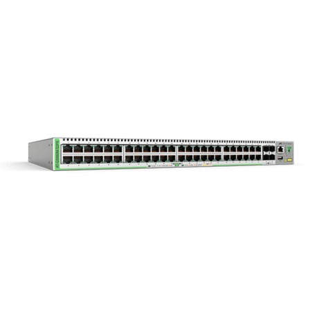 Allied Telesis AT-GS980M/52PS-50 Gestionado Gigabit Ethernet (10/100/1000) Gris Energía sobre Ethernet (PoE) 990-006128-50
