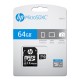 HP SDU64GBXC10HP-EF memoria flash 64 GB MicroSDXC Clase 10 UHS-I SDU64GBXC10HP-EF