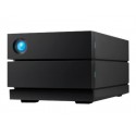 LaCie 2big RAID 16TB unidad de disco multiple Escritorio Negro STHJ16000800