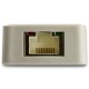 StarTech.com Adaptador de Red Ethernet USB-C con un Puerto USB 3.0 - Blanco US1GC301AUW