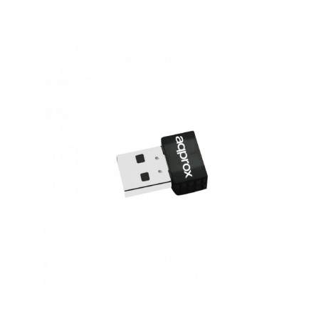 Approx APPUSB600NAV2 adaptador y tarjeta de red WLAN 600 Mbit/s APPUSB600NAV2