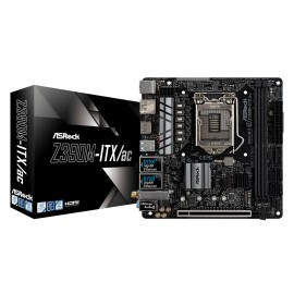 Asrock Z390M-ITX/ac placa base LGA 1151 (Zócalo H4) Mini ITX Intel Z390 90-mxb6q0-a0uayz