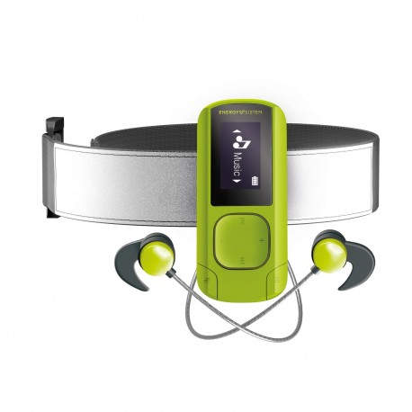 Energy Sistem MP3 Clip BT Sport Greenstone Reproductor de MP3 Verde 16 GB 447244
