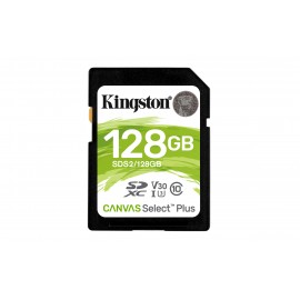 Kingston Technology Canvas Select Plus memoria flash 128 GB SDXC Clase 10 UHS-I SDS2/128GB