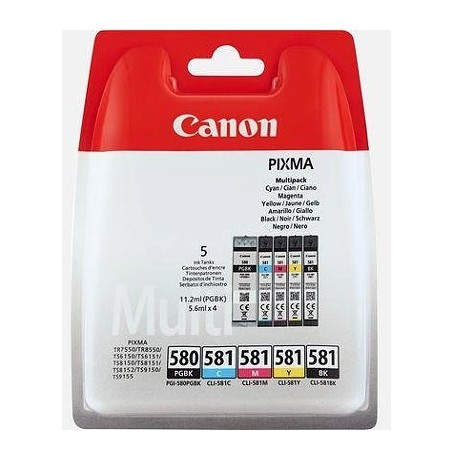 Canon 2078C006 cartucho de tinta Original Negro, Cian, Magenta, Amarillo Multipack 1 pieza(s) 2078C006