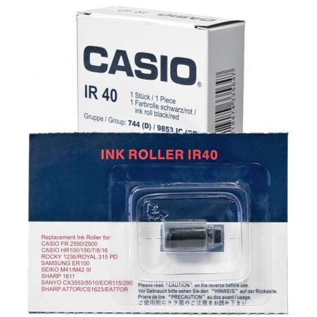 Casio IR40 cartucho de tinta Compatible Negro 1 pieza(s) IR40