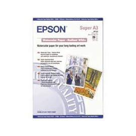 Epson Papel acuarela blanco, DIN A3 , 190 g m C13S041352