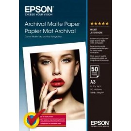 Epson Archival Matte Paper, DIN A3, 192 g m C13S041344