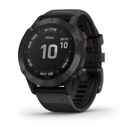 Garmin fenix 6 Pro reloj inteligente Negro (1.3'') GPS (satélite) 010-02158-02