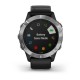 Garmin fenix 6 reloj inteligente Negro, Metálico  (1.3'') GPS (satélite) 010-02158-00