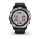Garmin fenix 6 reloj inteligente Negro, Metálico  (1.3'') GPS (satélite) 010-02158-00