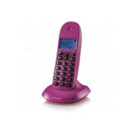Motorola C1001LB+ Teléfono DECT Púrpura Identificador de llamadas 107C1001VIOLETA