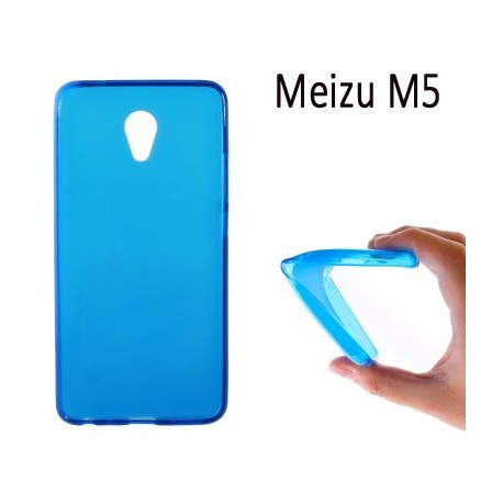 PINBOX Funda Gel Meizu M5 Azul tpu-me026-az-xxbaz