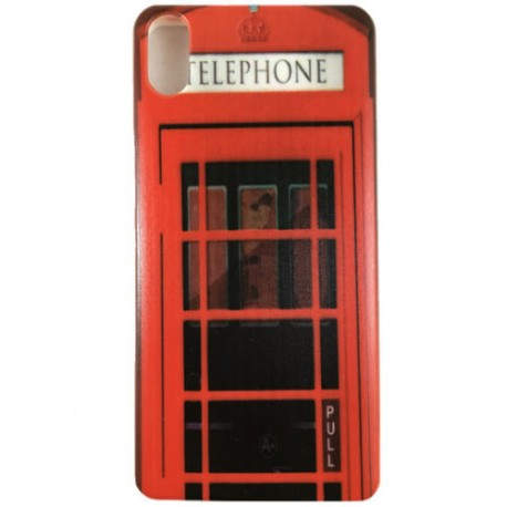 PINBOX Funda Gel bq Aquaris X5 TELEPHONE