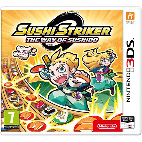 Nintendo Sushi Striker The Way of Sushido, 3DS