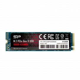 Silicon Power P34A80 M.2 512 GB PCI Express 3.0 SLC NVMe SP512GBP34A80M28