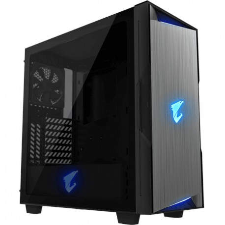 Gigabyte AORUS C300 GLASS Midi-Tower Negro GB-AC300G