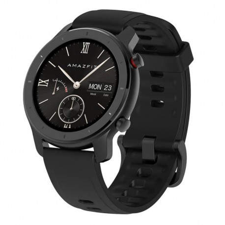 Amazfit GTR 42 reloj inteligente Negro AMOLED 3,05 cm (1.2'') GPS (satélite) w1910ty1n