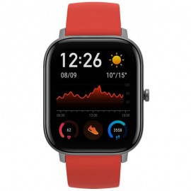 Amazfit GTS reloj inteligente Rojo AMOLED 4,19 cm (1.65'') Móvil GPS (satélite) amazfita191oe
