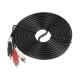 Lanberg CA-MJRC-10CC-0050-BK cable de audio 5 m 3,5mm 2 x RCA Negro ca-mjrc-10cc-0050-bk