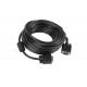 Lanberg CA-VGAC-10CC-0100-B cable VGA 10 m VGA (D-Sub) Negro ca-vgac-10cc-0100-b