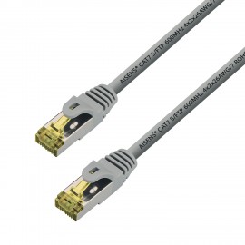 AISENS cable de red 1 m Cat7 S/FTP (S-STP) Gris A146-0334