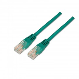 AISENS cable de red 0,5 m Cat5e U/UTP (UTP) Verde A133-0193