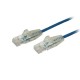 StarTech.com Cable Cat6 de 1m RJ45  Azul N6PAT100CMBLS