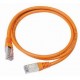 Gembird Patch Cord Cat.5e UTP 0.25m cable de red 0,25 m Cat5e U/UTP (UTP) Naranja pp12-0.25m/o