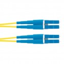 Panduit 2m OS2 LC Duplex cable de fibra optica Amarillo f92ellnlnsnm002