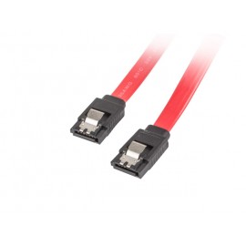 Lanberg cable de SATA 0,5 m SATA 7-pin Rojo ca-sasa-14cu-0050-r