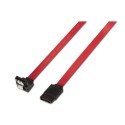 AISENS cable de SATA 0,5 m SATA 7-pin Negro, Rojo A130-0156