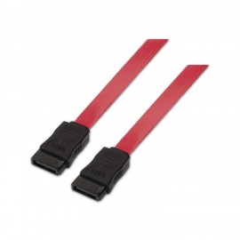 AISENS cable de SATA 0,5 m SATA 7-pin Negro, Rojo A130-0153