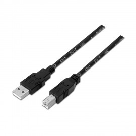 AISENS cable USB 1 m 2.0 USB A USB B Negro A101-0005