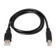 AISENS cable USB 1 m 2.0 USB A USB B Negro A101-0005