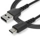 StarTech.com Cable de 1m USB 2.0 a USB-C - Negro RUSB2AC1MB