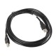 Lanberg CA-USBA-10CC-0030-BK cable USB 3 m 2.0 USB B Negro