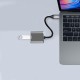 Celly cable USB 3.2 Gen 1 (3.1 Gen 1) USB C USB A Plata prousbcusbds